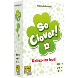 La nouvelle référence du jeu d’association d’idée !​ Dans So Clover ! vous jouez tous ensemble pour obtenir le meilleur score.