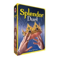 Affrontez la guilde adverse dans une course vers la victoire, dans ce jeu situé dans l’univers du célèbre Splendor et conçu spéc