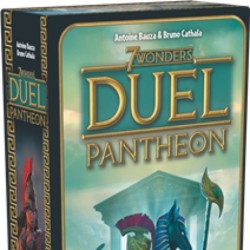 Renouvelez vos parties de 7 Wonders Duel avec cette première extension. Peuplez le Panthéon composé de différentes Mythologies e